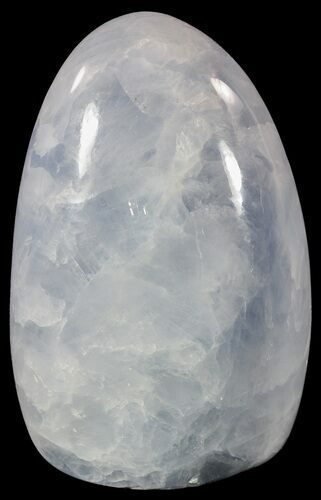Polished, Blue Calcite Free Form - Madagascar #54634
